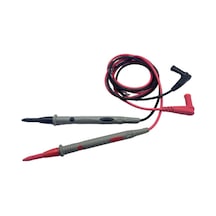 Ölçü Aleti Kablo Takımı 10 A Prob Kablo Takımı Silikon Kablolu 1.kalite 1 Mt