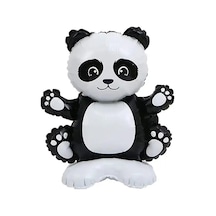 Safari Panda Figür Ayaklı Folyo Balon 48 50 Cm
