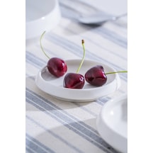 Acar Rumi Yuvarlak Tabak - 10 Cm Beyaz