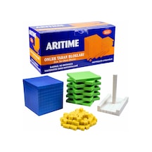 Arıtime. Onluk Taban Blokları. Matematik Materyalleri Renkli Blok