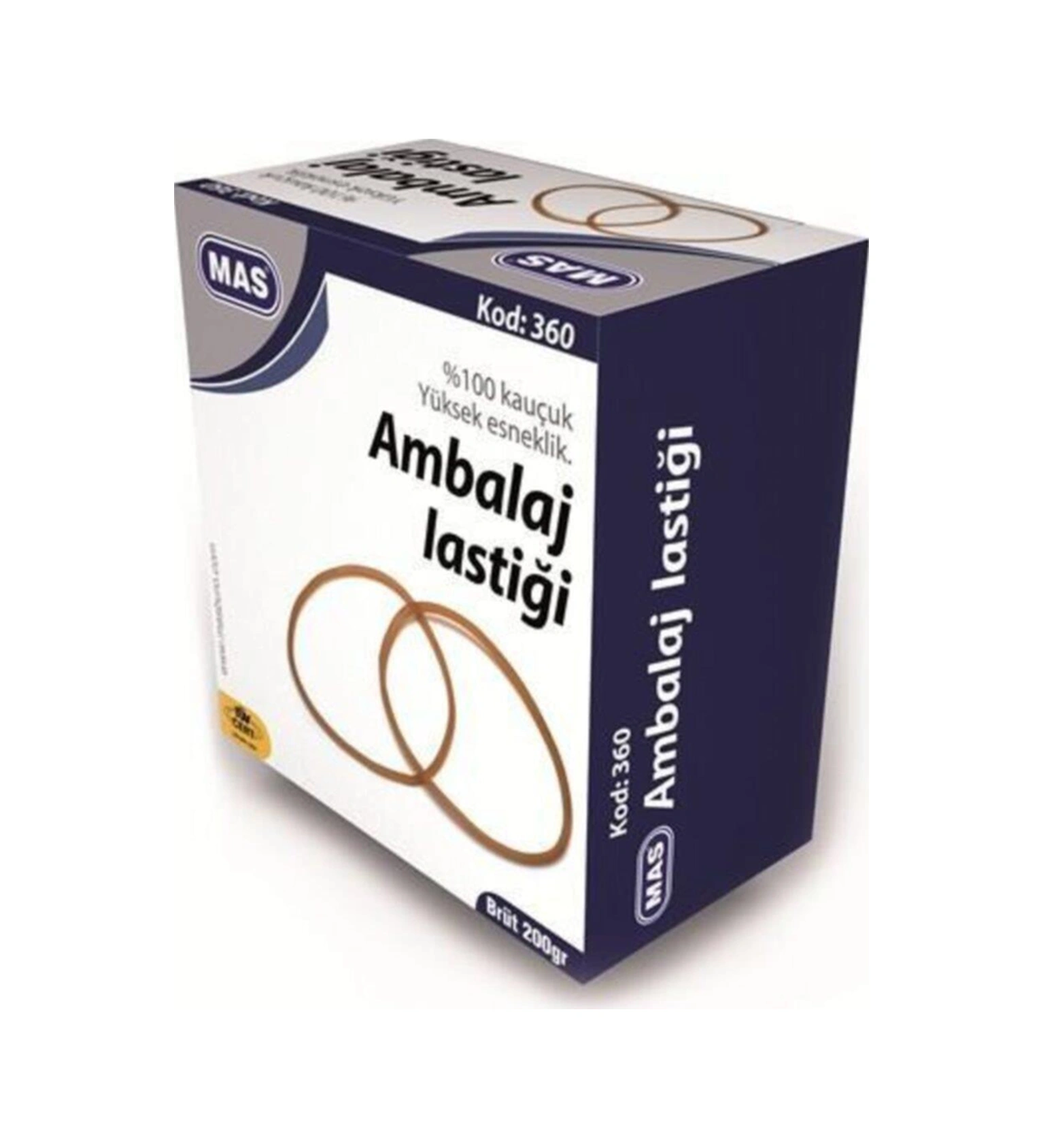 Ambalaj Paket Lastiği 80x50 Mm 200 Gram 48 Paket