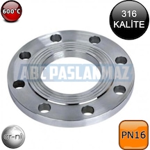 Paslanmaz Krom Flanş Düz Pn16 316 Kalite