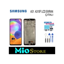 Samsung Galaxy Uyumlu A31 A315F LCD Ekran  DOKUNMATİK FULL ÇITALI