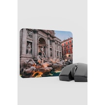 Roma İtalya V2 22x18 Gaming Kauçuk Kaymaz Taban Mouse Pad Fare Altlığı