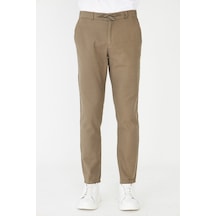 Haki Erkek Bağcık Detaylı Jogger Spor Pantolon Haki