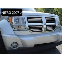 Dodge Nitro 2007 Sonrası Ön Panjur 16 Parça Paslanmaz Çelik