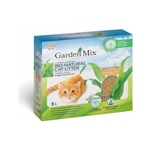 Gardenmix Topaklanan Mısır Lifli Kedi Kumu 8l Gardenmix Topaklanan Mısır Lifli Kedi Kumu 8l