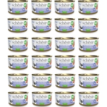 Schesir Ton Ve Orfoz Jöleli Tamamlayıcı Kedi Konservesi 70 Gr. X 24 Adet