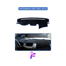 Mıtsubıshı L200 2005-2015 Araca Özel Torpido Örtüsü Kolay Montaj Güneşten Korur Koruma H35