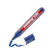 330 Permanent Markör - Mavi - 1 Kalem - 1-5 Mm Kesik Uçlu Çok Renkli