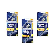 Gillette Blue3 Kullan-At Tıraş Bıçağı 3 x 8'li