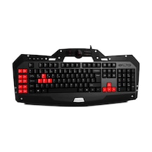 Rampage DLK-5110 Usb Kablolu Multimedya Makrolu Gaming Q Klavye