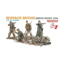Dragon 6273 1/35 Ölçek, Umutsuz Savunma Korsun Pocket 1944 Asker Figürleri Plastik Model Kiti-49394