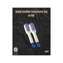 Kendini Temizleyen Hava Yastıklı Saç Tarağı Düğümsüz Tarama - Hs08378378-5197 Renkli
