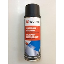Würth 650 Derece Isıya Dayanıklı Egsoz Boyası Mat Siyah 400Ml (534877045)