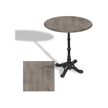Çipa 1002 Döküm Ayak Yuvarlak Masa Çap 80cm - Werzalit, Wermodin Ve Allzalit Tabla - Kahve Oxid Çok Renkli Çipa 1002 Döküm Ayak Yuvarlak Masa Çap 80cm - Werzalit, Wermodin Ve Allzalit Tabla - Kahve Oxid Çok Renkli