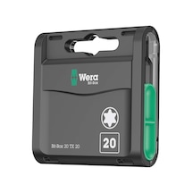 Wera 05057770001 Uç Seti, Uç Kutusu 20 Tx 20, 20 Parça
