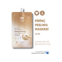 Mia Klinika Aydınlatıcı ve Beyazlatıcı Pirinç Peeling Maskesi 15 ML