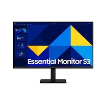 Samsung  Uyumlu   27 Essentıal S3 Ls27d300gauxuf Ips 5ms 100hz Vga Hdmı Fhd Monitör