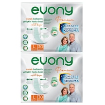 Evony Premium Belbantlı Hasta Bezi L 2 x 30'Lu