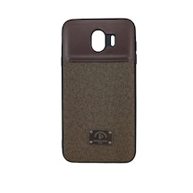 Galaxy Uyumlu J4 Deri Desen Sports Kılıf