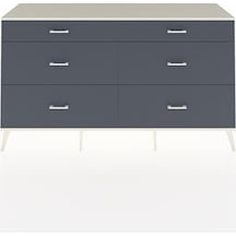 Hyperion Konsol 6 Çekmeceli 176x44x99 Aytaşı-aytaşı/antrasit Aytaşı-aytaşı/antrasit