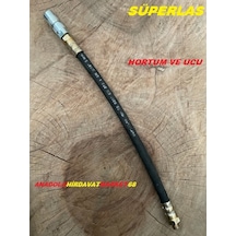 Süperlas Gres Pompa Hortumu Gres Pompa Ucu 30Cm Her Markaya Olur