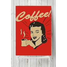 Coffe Girl Mutfak Poster