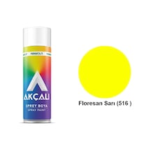Akçalı 516 Sprey Boya Floresan Sarı 400 ML