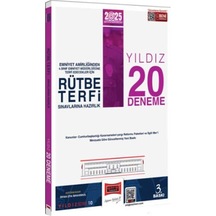 Yargı Yayınları 2025 Rütbe Terfi Sınavlarına Hazırlık Yıldız 20 Deneme