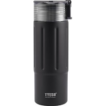 Tyeso Tritan Termos Vakumlu Yalıtımlı Çift Kapaklı Kulplu 600 ML