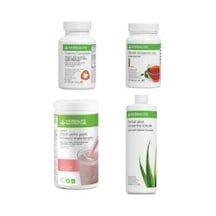 Bölgesel Yağ Yakım Ahududulu Shake 550 G Klasik Çay 50 Gr Aloe Vera Içecek Thermo