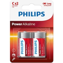 Philips Lr14P2B/05 Power Alkaline Orta Boy C Pil 2'li