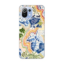 Xiaomi Mi 11 Lite Yumuşak Desen294 Çok Renkli