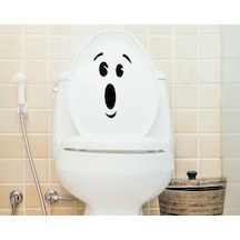 Bk Home Şaşkın Surat Tasarımlı Wc Sticker-1