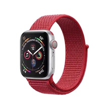 Apple Uyumlu Watch 44mm Krd 03 Hasır Kordon rainbow