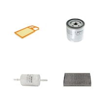 Bosch Filtre Bakım Seti Seat İbiza 1.6 1999-2002 Benzinli Hava + Yağ F + Yakıt F. + Polen Sardes