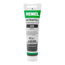 Hemel Ultrafill Premium İç Mekan Ahşap Tamir Macunu Su Bazlı Antrasit 200 Gr