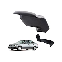 Honda Civic 1996 Delmesiz Çelik Ayaklı Siyah Kolçak Kol Dayama