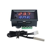 Gözelerelektronik-W1209Wk Dijital Led Sıcaklık Kontrolcü Modülü + 12Vdc Su Geçirmez