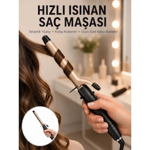 Profesyonel 25 Mm Saç Maşası Kalın Bukle Etkili Yeni Nesil