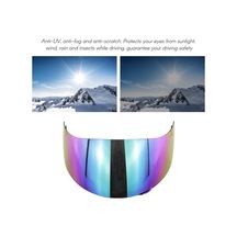 Novahub Agv K1 K3sv K5 Tam Yüz Kask Lens Değiştirme Seti - Rüzgar Kalkanı, Uv Koruma, Çok Renkli, Kolay Kurulum