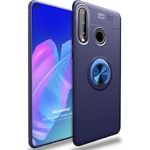 Microsonic Huawei P40 Lite E Kılıf Kickstand Ring Holder