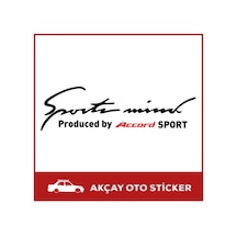 Sport Mind Accord Sticker Accord Kaput Sticker Oto Sticker