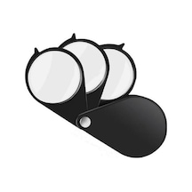 Pm-6585 Katlanır 30 Mm Mini Cep Tipi 3 Lü Büyüteç
