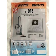 Tt945 Elektrikli Süpürge Sentetik Toz Torbası 5 Li Paket 1. Kalite