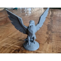 15cm Kanatlı Kartal Masa Üstü Figürü Şık Pla Model Modern Ev Ofis İçin Dekor