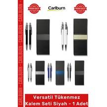 Versatilkalem Kurumsal Hediye Prestijli Ofis Malzemesi Versatil Tükenmez Kalem Seti Siyah 1 Adet