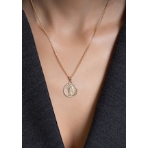 14 Ayar Altın Elizabeth Kolye 2 Mm Sarı Altın