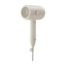 Mufunye Beyaz 1800w 220v Avrupa Plug Lüx Saç Kurutma Makinesi - 3000m İyon, 3 Sıcaklık Ayarı, 1.75m Kablolu, 50% Hızlı Kurutma, Çift Ateş Koruması